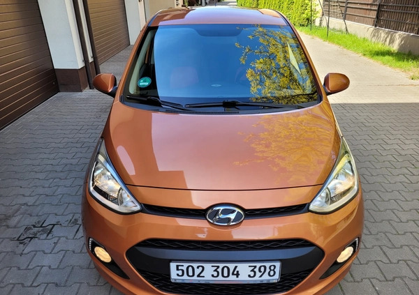 Hyundai i10 cena 34900 przebieg: 75380, rok produkcji 2015 z Warszawa małe 529